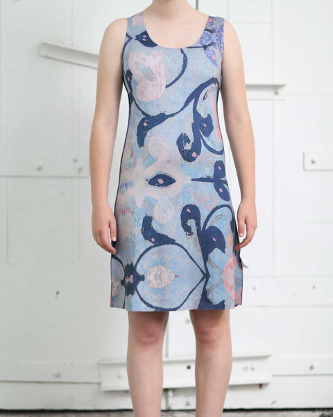 Sleeveless A-Line Reversible Dress from ANIMAPOP print 309