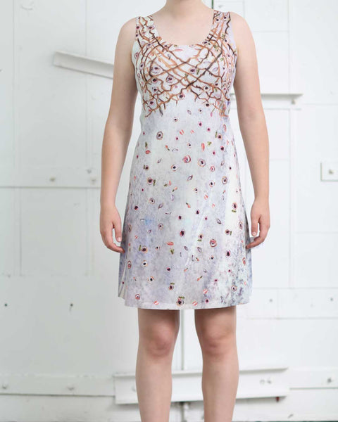 Sleeveless A-Line Reversible Dress from ANIMAPOP print 314