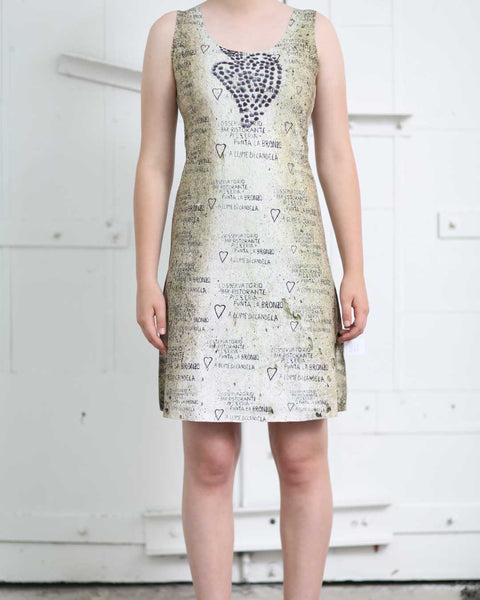 Sleeveless A-Line Reversible Dress from ANIMAPOP print 109