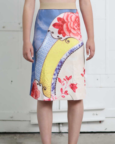 A-Line Reversible Skirt from ANIMAPOP print 313